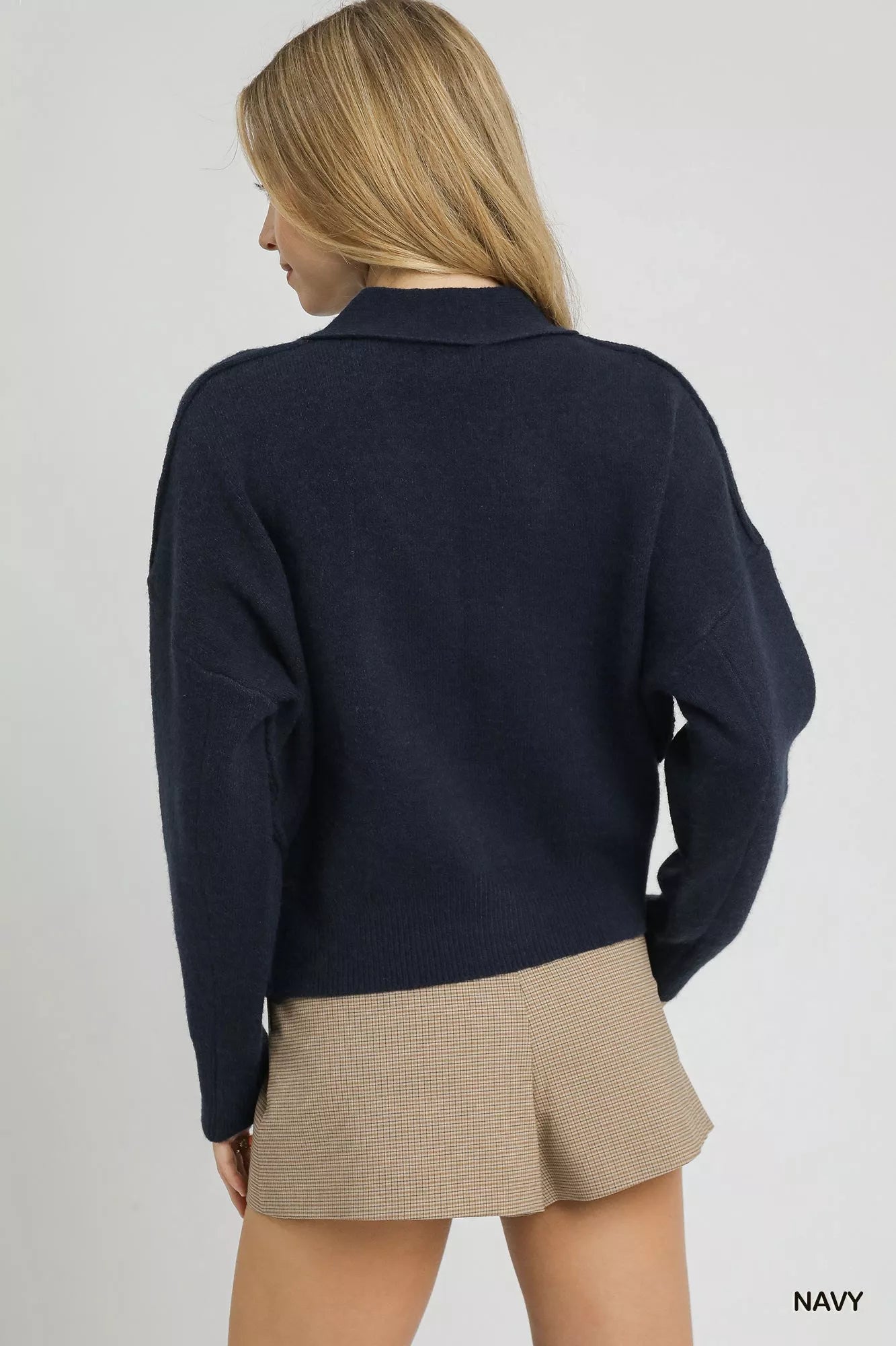 Umgee Button-Front Knit Cardigan Secondary image
